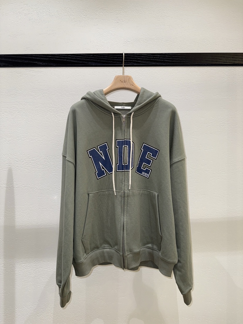 NDE東大門㊣實拍女裝新品熱賣人氣推薦時尚25秋冬真品夾克拉鏈NDE夾克