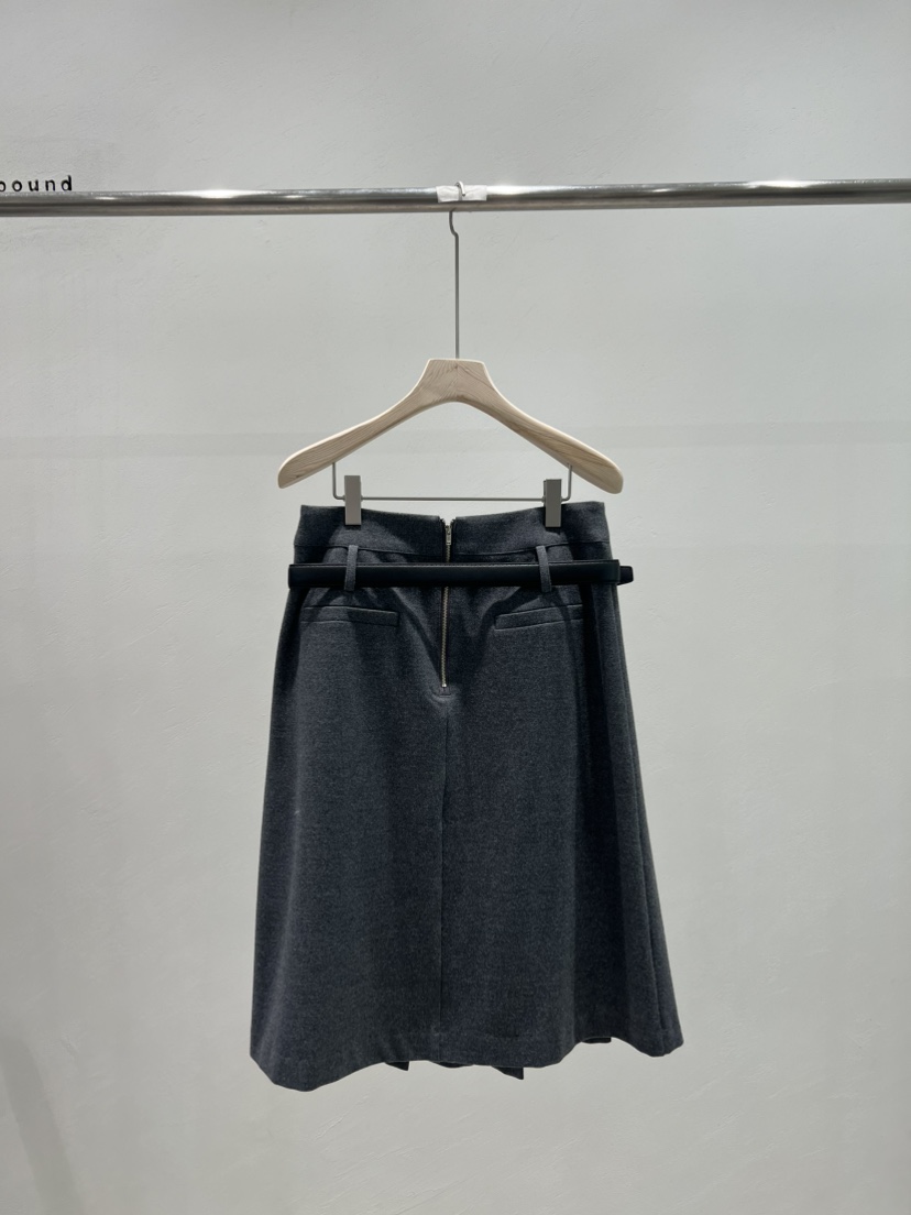 UNBOUND東大門㊣直郵女士新款25秋冬熱賣真品職業半身裙中短裙UNBOUND半身裙/中短裙