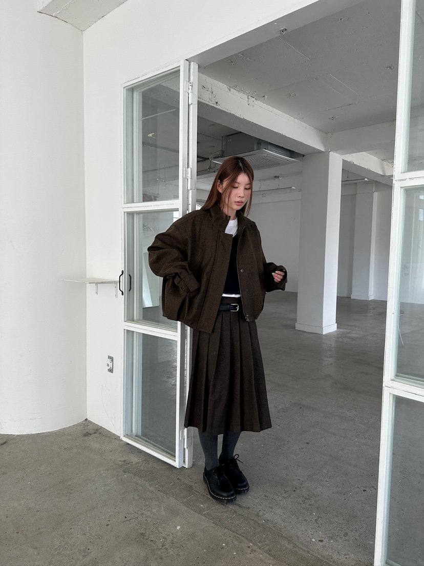 UNBOUND東大門㊣直郵女士新款25秋冬熱賣真品職業半身裙中短裙UNBOUND半身裙/中短裙