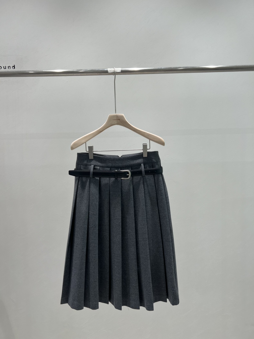 UNBOUND東大門㊣直郵女士新款25秋冬熱賣真品職業半身裙中短裙UNBOUND半身裙/中短裙圖色2