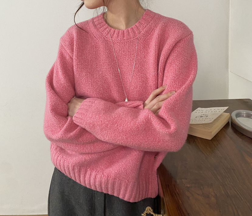 ERUME韓國代購㊣女裝新品25秋冬休閑熱賣推薦真品職業針織衫ERUME針織衫