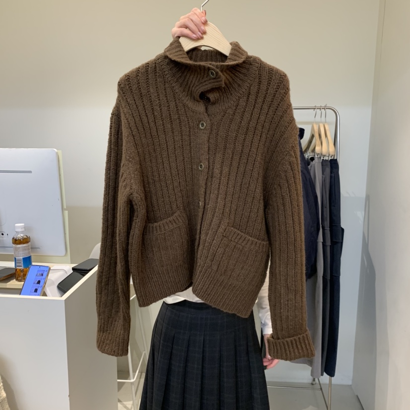 OUTRENE東大門㊣直郵女裝新品推薦職業人氣熱賣時尚休閑毛衣OUTRENE毛衣圖色2