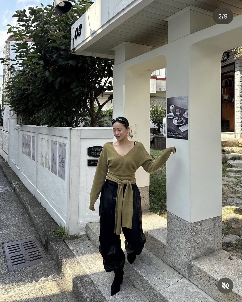 OKIE東大門㊣代購女裝新款25秋冬推薦人氣職業真品時尚休閑褲OKIE休閑褲