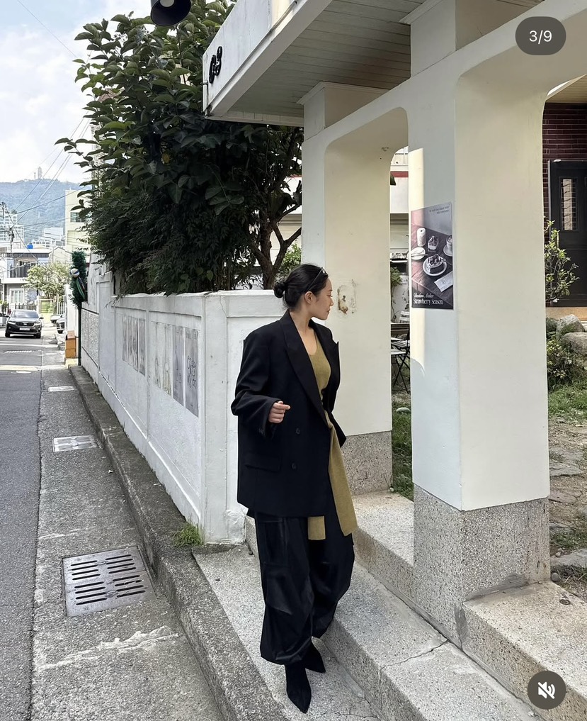 OKIE東大門㊣代購女裝新款25秋冬推薦人氣職業真品時尚休閑褲OKIE休閑褲