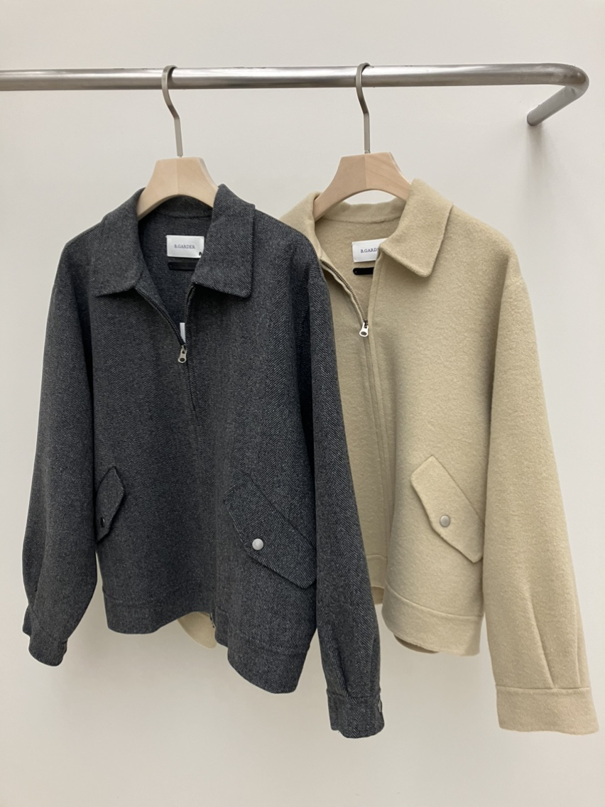 B_GARDER東大門㊣直郵女士新品25秋冬推薦時尚夾克手工制作B.GARDER夾克