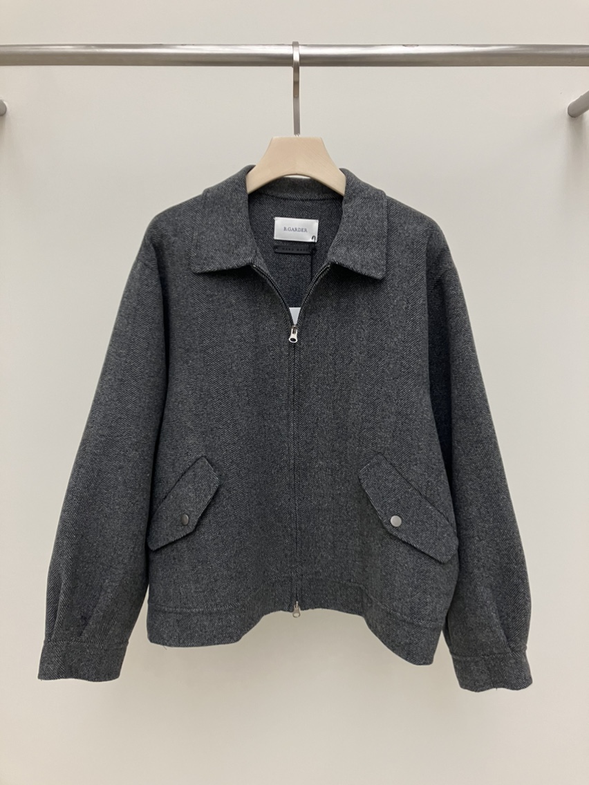 B_GARDER東大門㊣直郵女士新品25秋冬推薦時尚夾克手工制作B.GARDER夾克圖色2