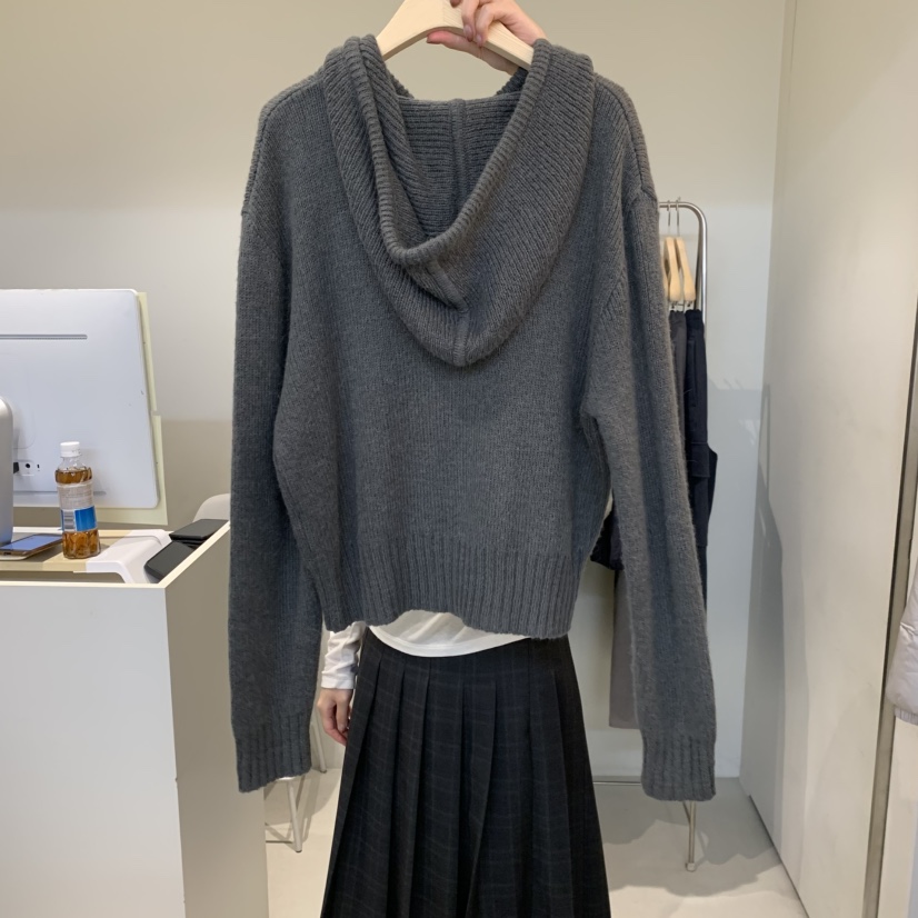 OUTRENE東大門㊣直郵女士新款真品休閑推薦時尚25秋冬針織衫OUTRENE針織衫