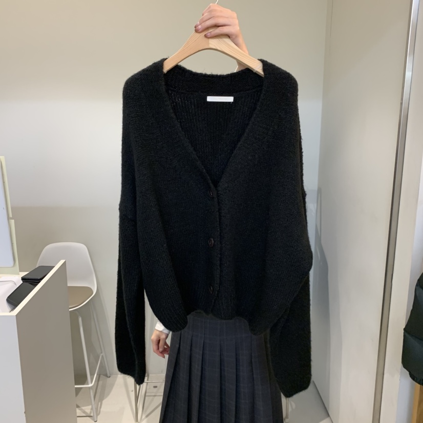 OUTRENE東大門㊣直郵女士新品熱賣職業時尚休閑人氣針織衫寬松OUTRENE針織衫圖色2