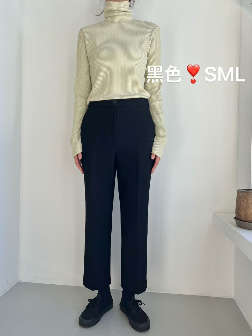 URBANE cloth東大門㊣代購女裝新品時尚真品職業休閑褲加絨URBANE cloth休閑褲