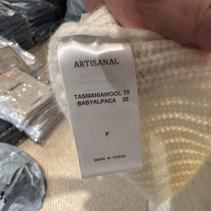 ARTISANAL韓國直郵㊣女士新品推薦職業時尚25秋冬真品熱賣夾克ARTISANAL夾克