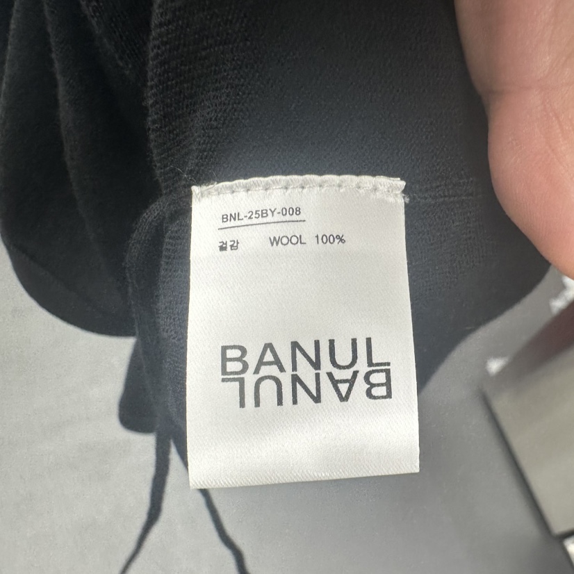 BANUL韓國代購㊣女裝新款真品熱賣時尚25秋冬推薦休閑針織衫BANUL針織衫