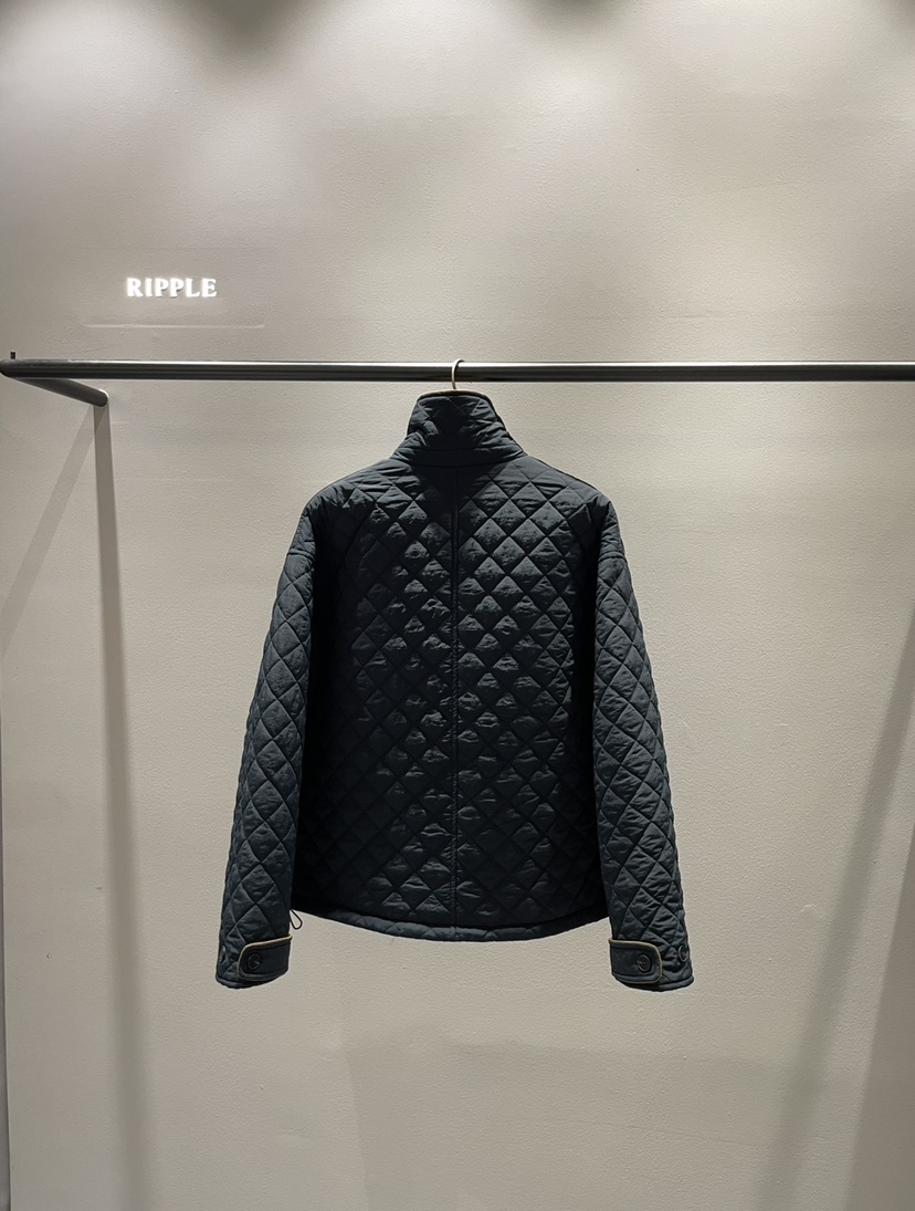 RIPPLE韓國直郵㊣女裝新款職業真品25秋冬推薦短款棉服絎縫RIPPLE短款棉服