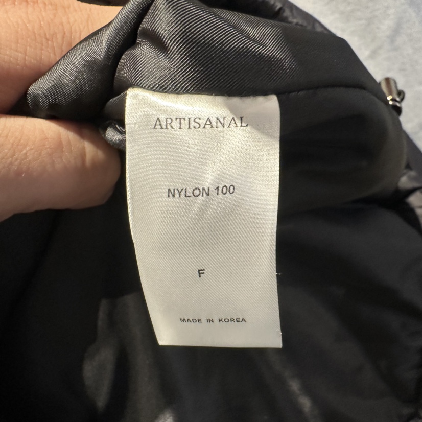 ARTISANAL東大門㊣直郵女士新品推薦25秋冬真品短款棉服高領ARTISANAL短款棉服