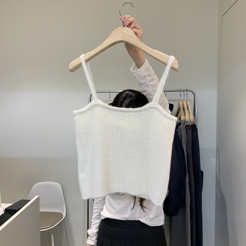 OUTRENE東大門㊣實拍女裝新品休閑職業熱賣25秋冬推薦吊帶背心OUTRENE吊帶/背心