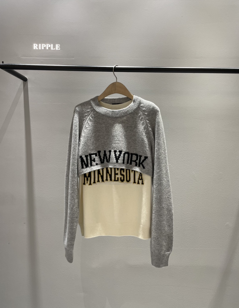 RIPPLE東大門㊣直郵女裝新品休閑人氣25秋冬套裝兩件套套裝RIPPLE套裝