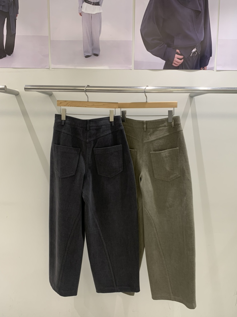 SELECT MARKET韓國代購㊣女士新品25秋冬休閑職業推薦休閑褲SELECT MARKET休閑褲