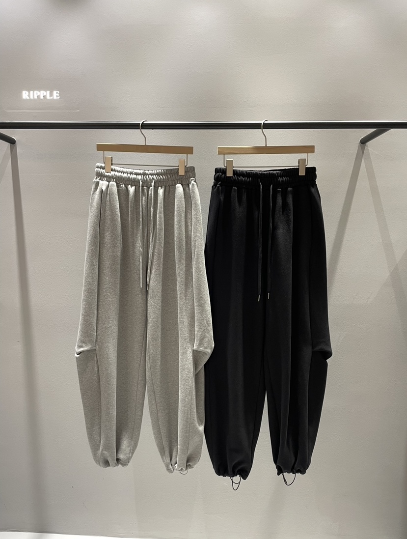 RIPPLE韓國直郵㊣女士新品人氣休閑真品時尚休閑褲加絨燈籠RIPPLE休閑褲