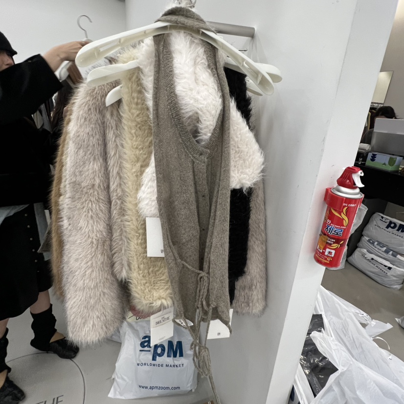BREATHE韓國代購㊣女士新品25秋冬熱賣真品推薦吊帶背心羊駝BREATHE吊帶/背心