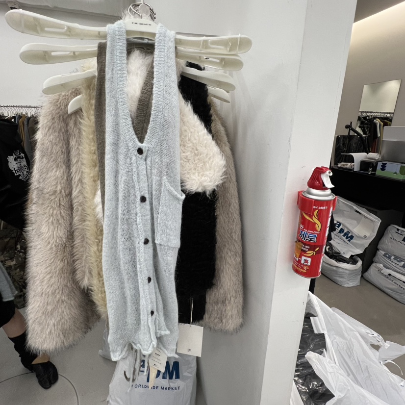 BREATHE韓國代購㊣女士新品25秋冬熱賣真品推薦吊帶背心羊駝BREATHE吊帶/背心圖色4