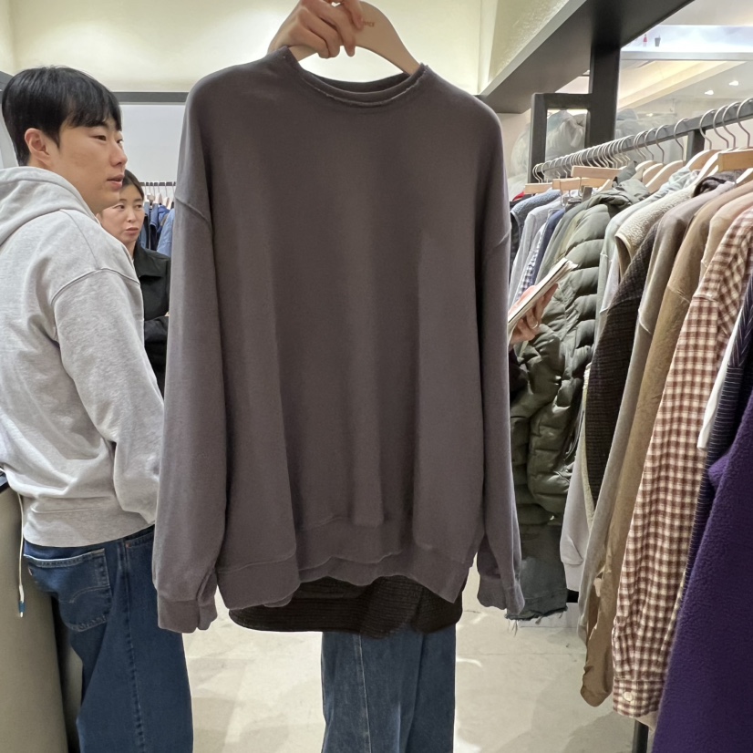 SELF SERVICE東大門㊣實拍女裝新款職業熱賣真品時尚25秋冬衛衣SELF SERVICE衛衣圖色3