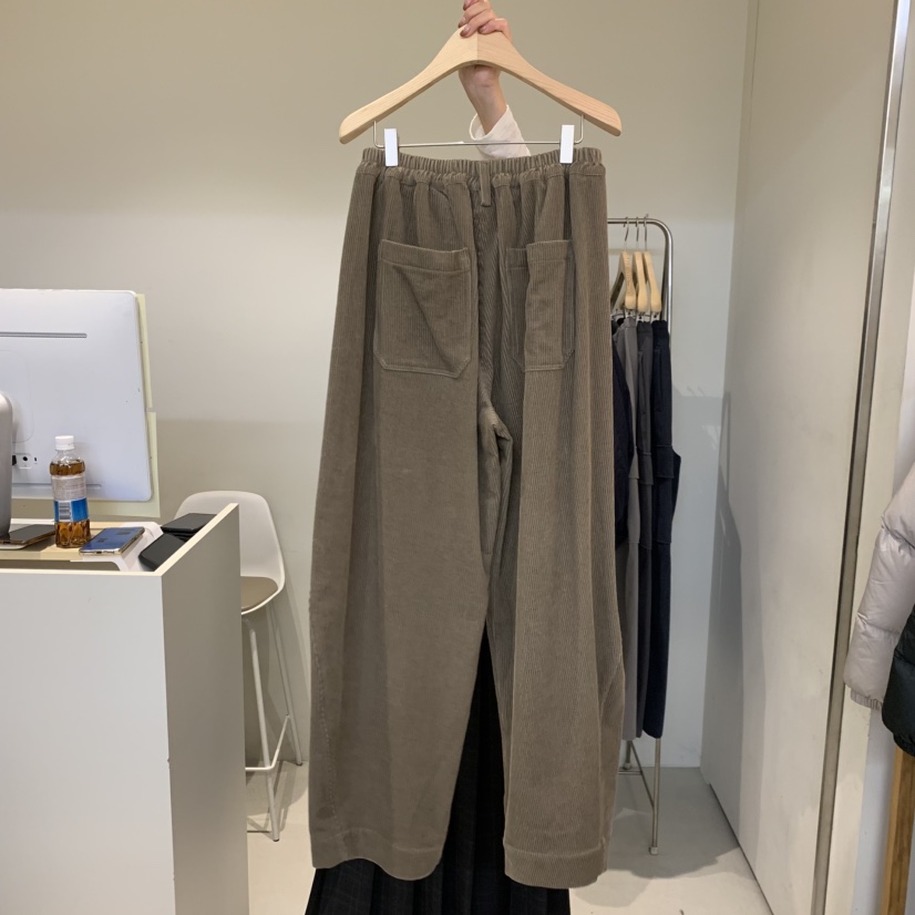 OUTRENE東大門㊣實拍女裝新品休閑時尚25秋冬推薦熱賣休閑褲OUTRENE休閑褲