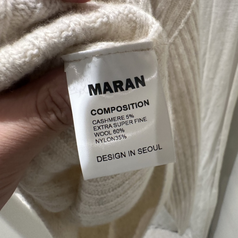 MARAN-P韓國直郵㊣女裝新款推薦休閑熱賣時尚真品職業針織衫MARAN針織衫