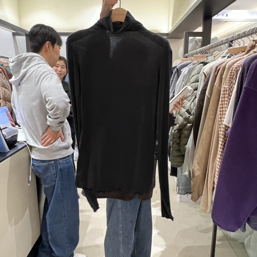SELF SERVICE東大門㊣代購女裝新款職業熱賣時尚人氣長袖T恤SELF SERVICE長袖T恤圖色6
