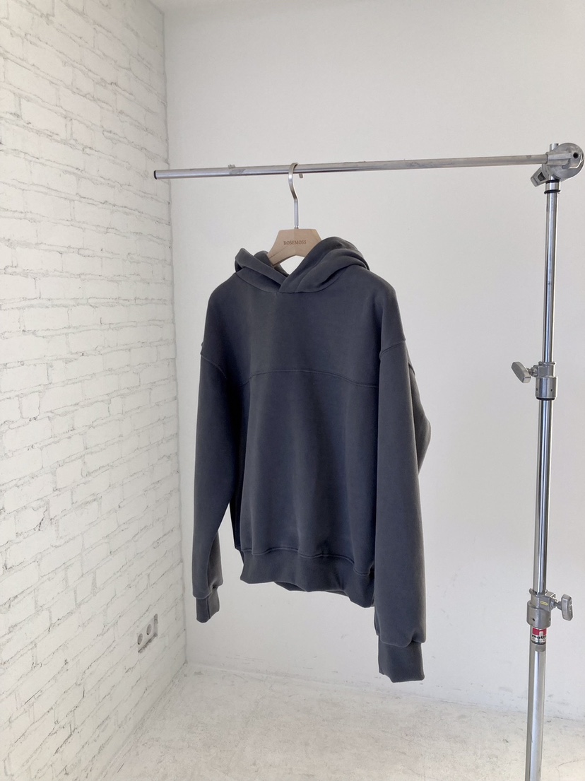 ORDINARYA韓國直郵㊣女裝新品25秋冬職業時尚熱賣衛衣加絨連帽ROESMMOSS衛衣圖色2