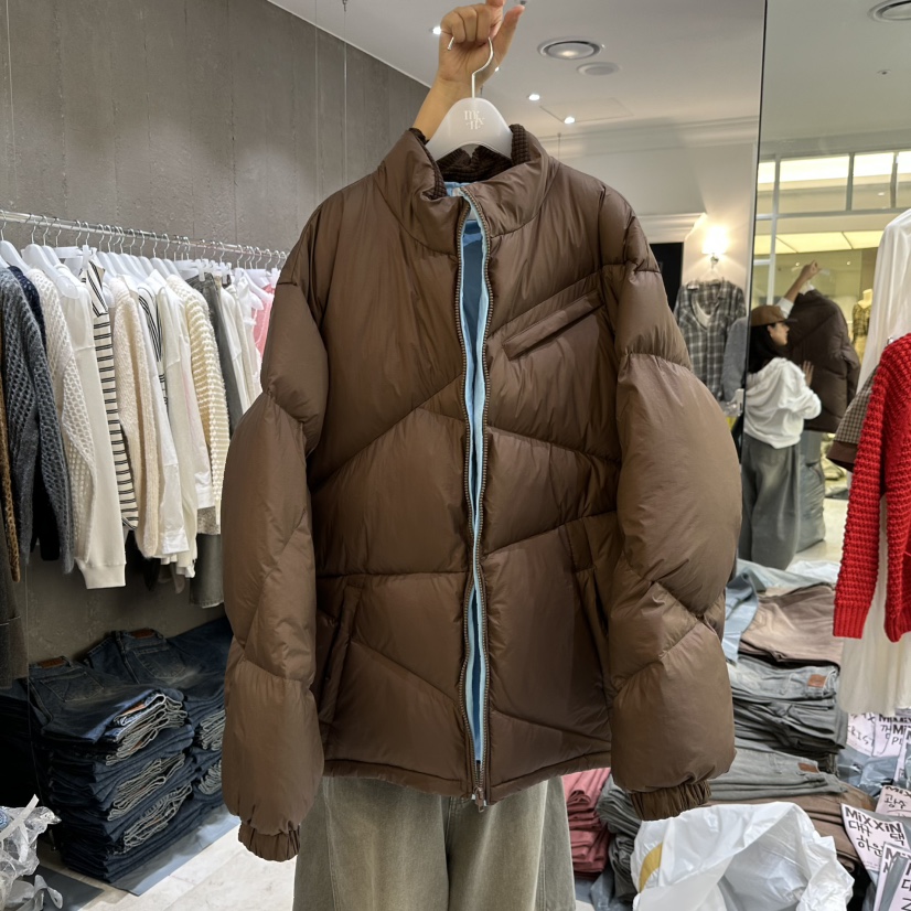 MIXXIN東大門㊣實拍女士新品職業熱賣休閑推薦25秋冬短款羽絨服MIXXIN短款羽絨服圖色2