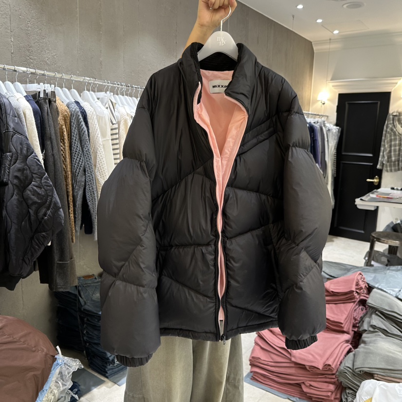 MIXXIN東大門㊣實拍女士新品職業熱賣休閑推薦25秋冬短款羽絨服MIXXIN短款羽絨服圖色3