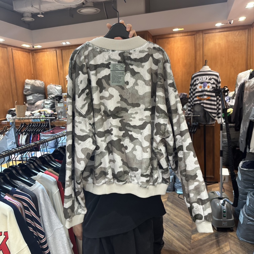 GARMENT-P東大門㊣代購女士新品25秋冬休閑時尚針織衫迷彩GARMENT針織衫
