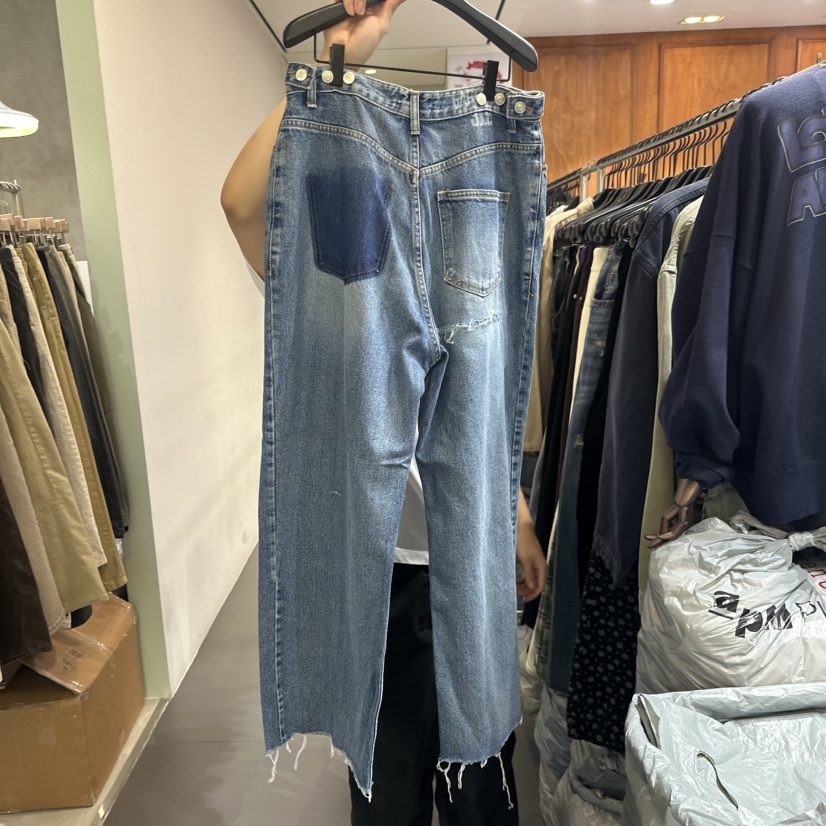 GARMENT-P東大門㊣直郵女士新品真品人氣推薦休閑時尚牛仔褲GARMENT牛仔褲