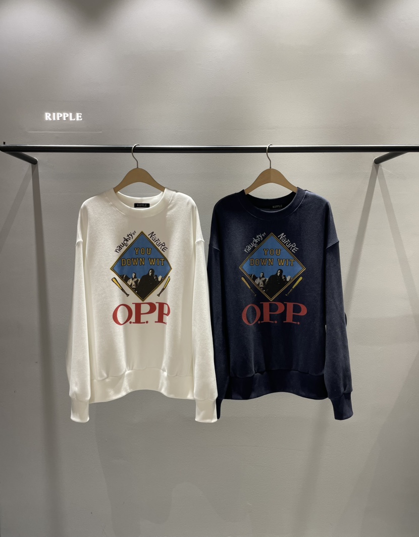 RIPPLE韓國代購㊣女士新品推薦熱賣25秋冬休閑人氣時尚衛衣RIPPLE衛衣