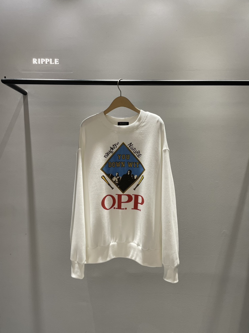 RIPPLE韓國代購㊣女士新品推薦熱賣25秋冬休閑人氣時尚衛衣RIPPLE衛衣