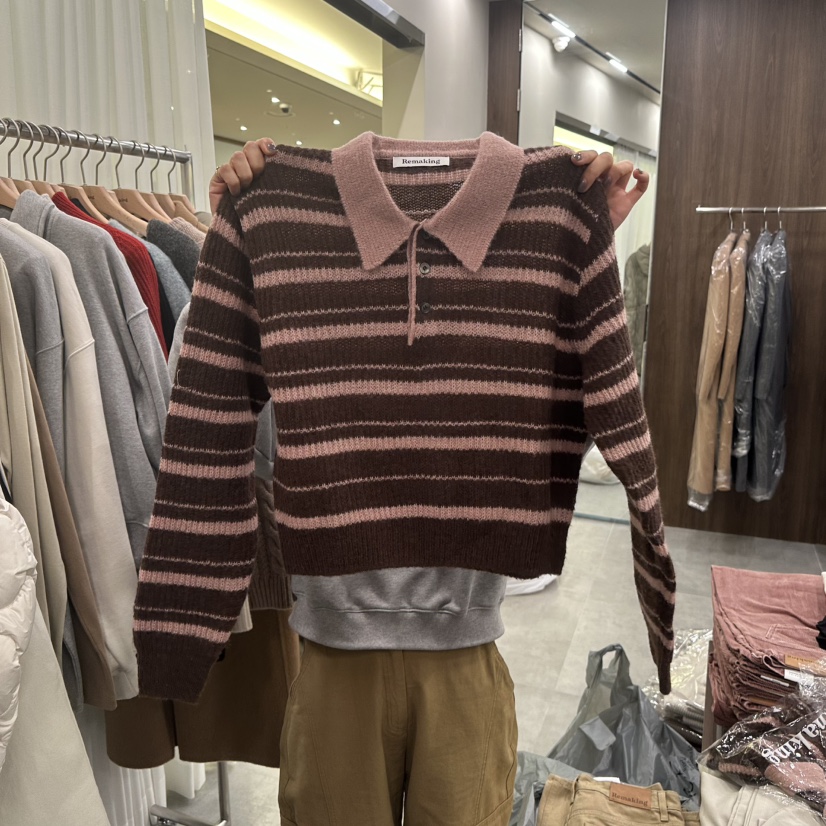 URBANSTORY/REMAKING東大門㊣直郵女士新款職業真品熱賣毛衣Remaking/URBANSTORY毛衣圖色2