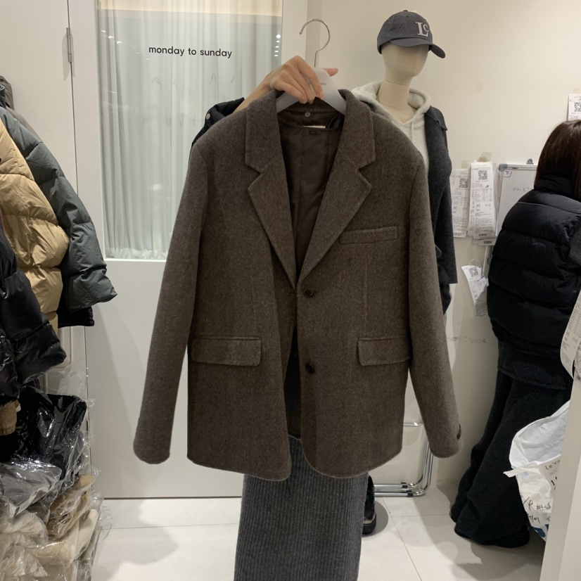 MONDAY TO SUNDAY東大門㊣代購女士新款職業時尚25秋冬套裝棉MONDAY TO SUNDAY套裝