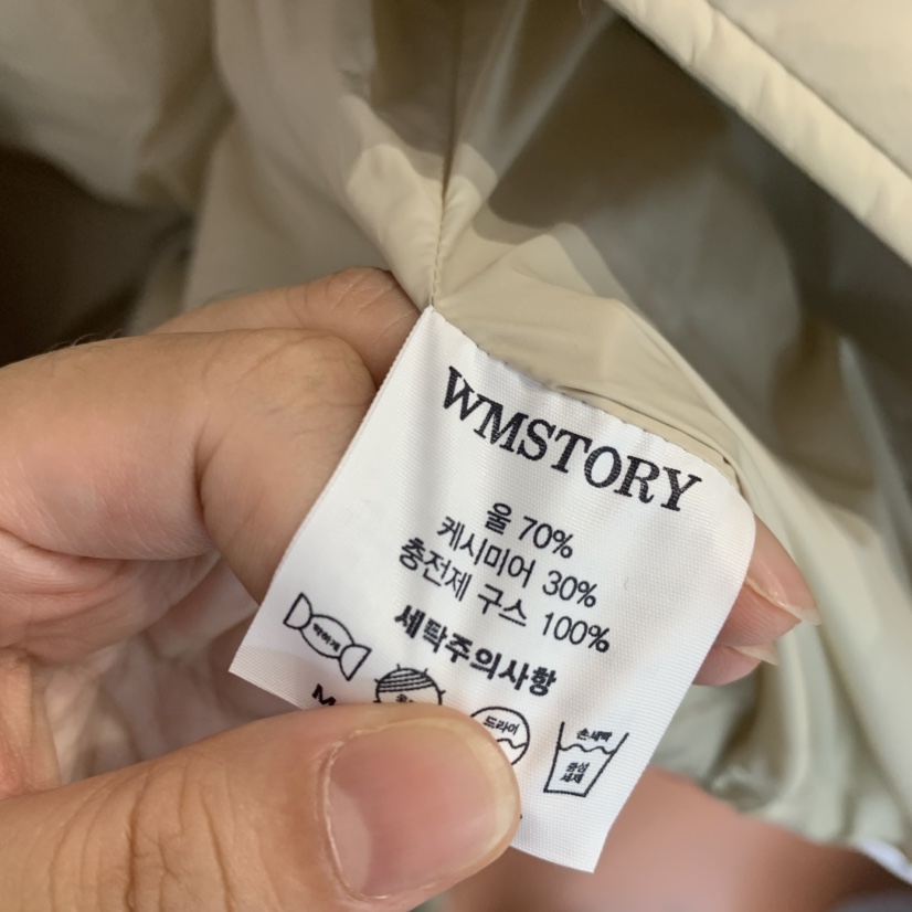 SIMPLE PARK/WMSTORY東大門㊣實拍女裝新款熱賣短款羽絨服填充SIMPLE PARK/WMSTORY短款羽絨服