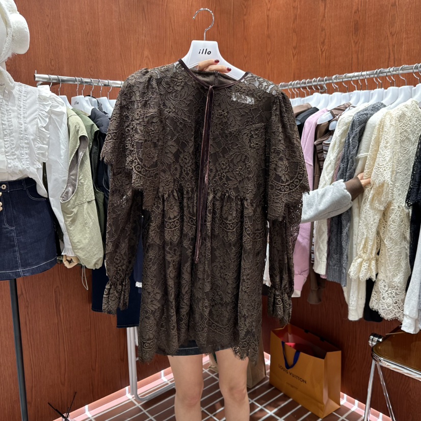 ILLO韓國代購㊣女士新品推薦時尚真品休閑人氣職業襯衫蕾絲衫ILLO襯衫/蕾絲衫圖色2