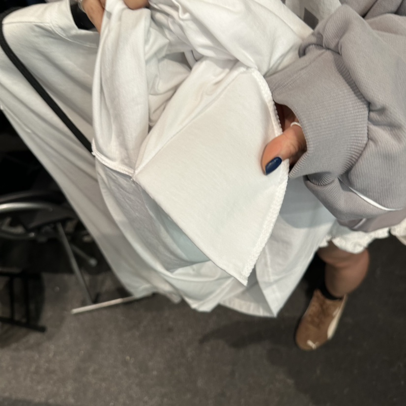 ELF-L東大門㊣直郵女士新款人氣25秋冬時尚職業長袖T恤假兩件PROJECT ELF/ELF-L長袖T恤