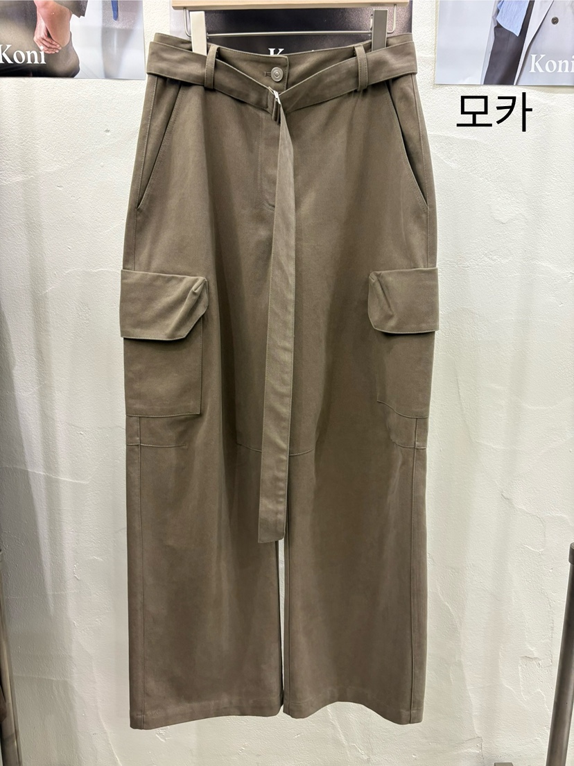 KONI東大門㊣代購女裝新品時尚熱賣真品職業推薦休閑褲含腰帶KONI休閑褲