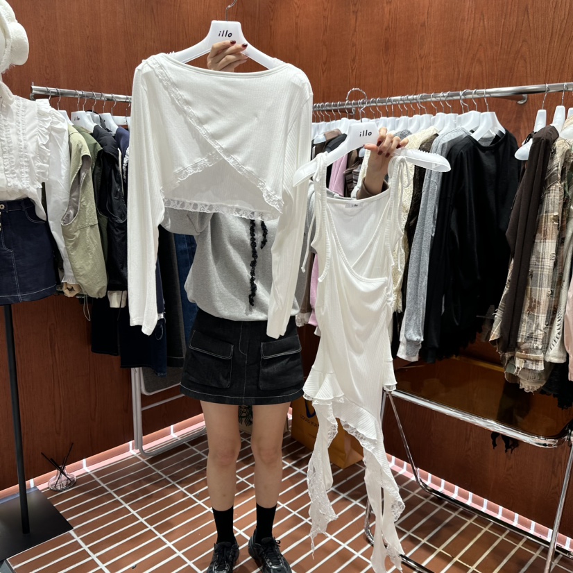 ILLO東大門㊣直郵女裝新品時尚25秋冬熱賣推薦真品套裝套裝ILLO套裝