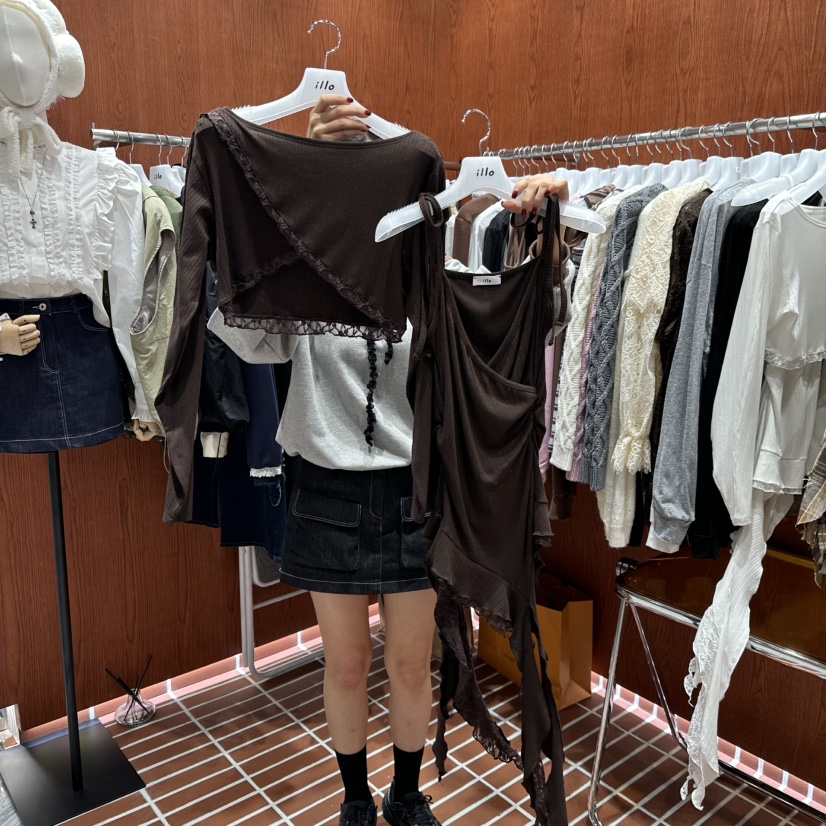 ILLO東大門㊣直郵女裝新品時尚25秋冬熱賣推薦真品套裝套裝ILLO套裝圖色3