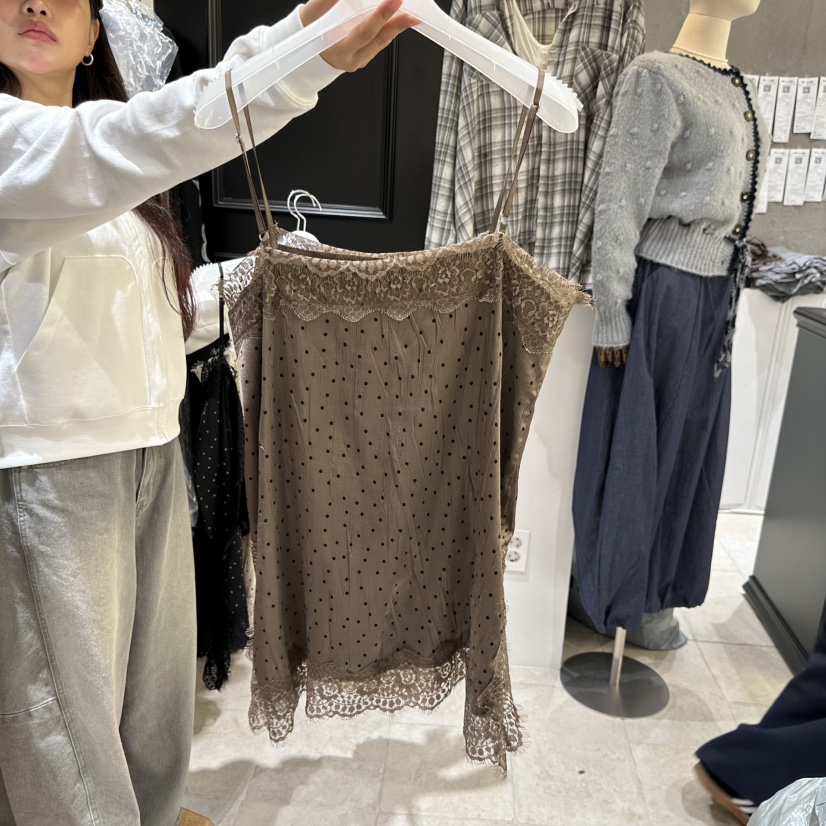 MIXXIN韓國代購㊣女裝新品25秋冬熱賣休閑職業真品吊帶背心MIXXIN吊帶/背心