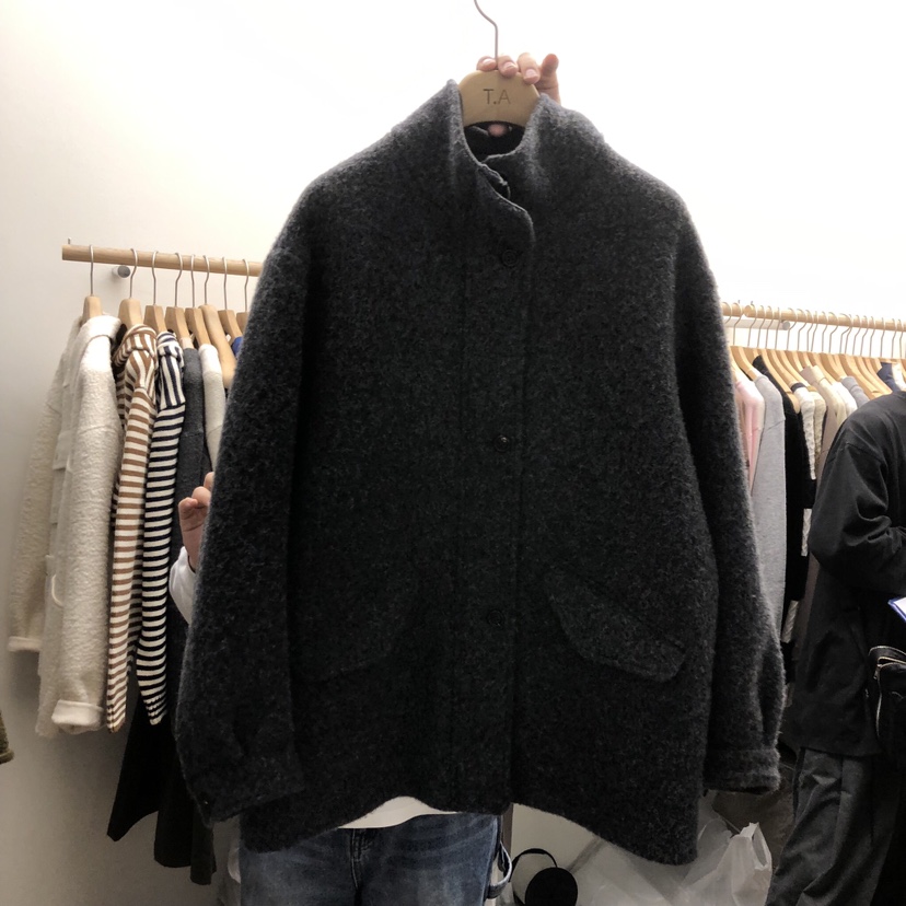 THE ABLE東大門㊣直郵女士新品真品熱賣休閑職業短款大衣紐扣THE ABLE/TA短款大衣圖色2