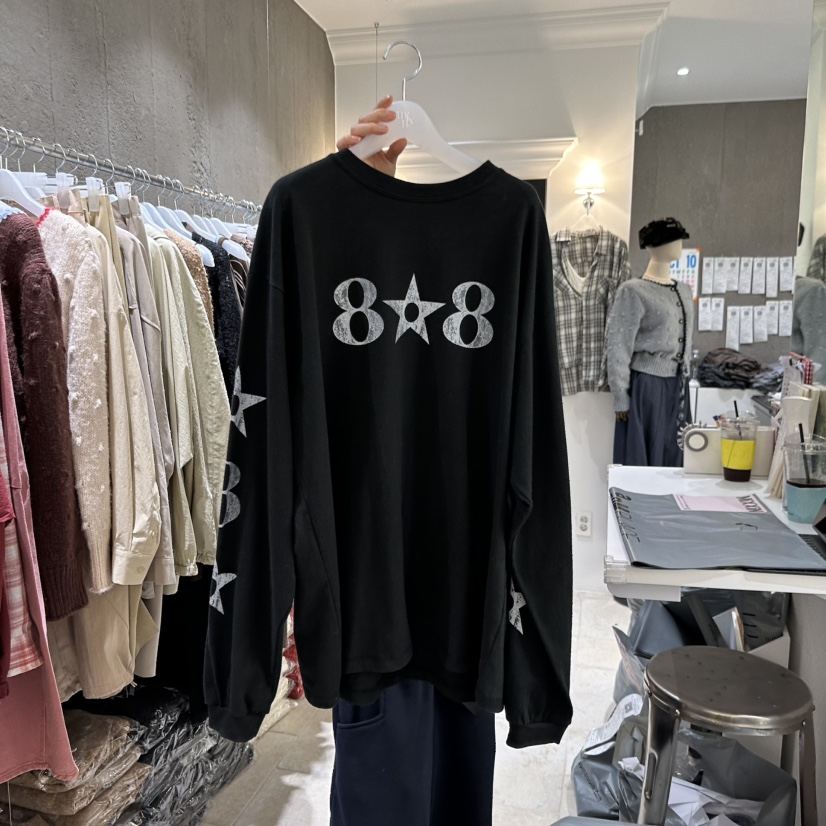 MIXXIN東大門㊣代購女裝新品真品休閑25秋冬推薦人氣長袖T恤MIXXIN長袖T恤圖色3