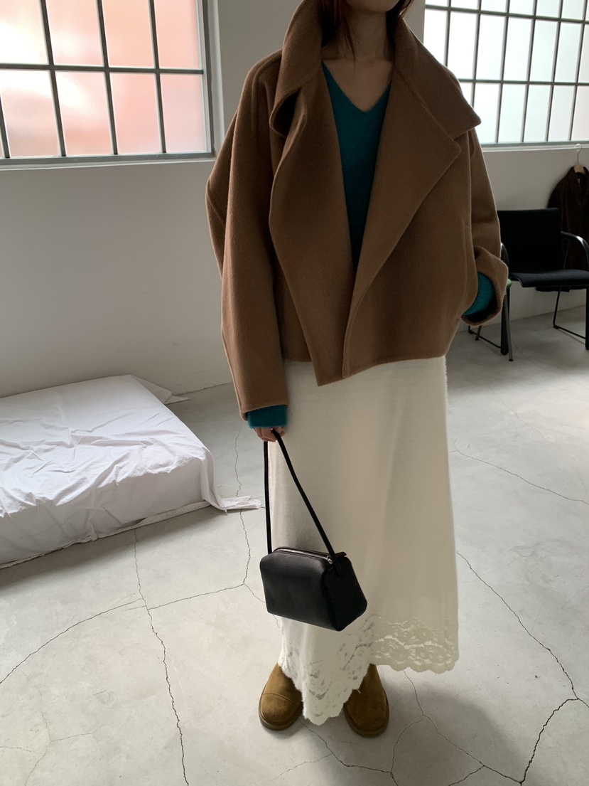 LOGARDEN韓國直郵㊣女裝新款真品時尚休閑25秋冬推薦人氣長裙LO GARDEN長裙