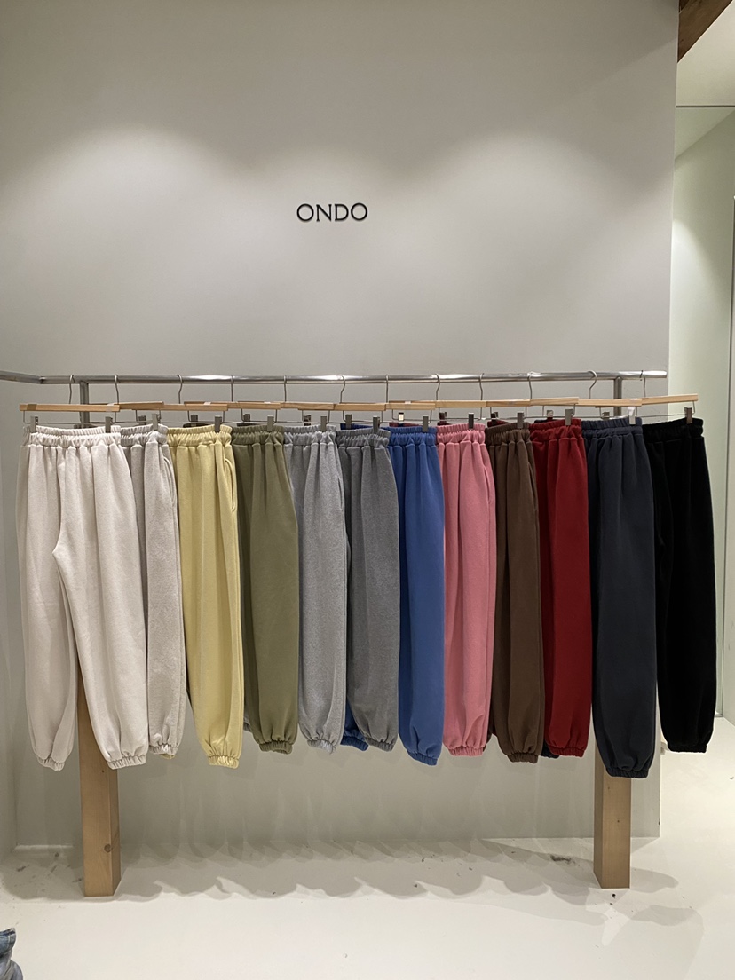 ONDO-P東大門㊣實拍女士新品推薦真品時尚25秋冬休閑褲羊皮ONDO-P休閑褲