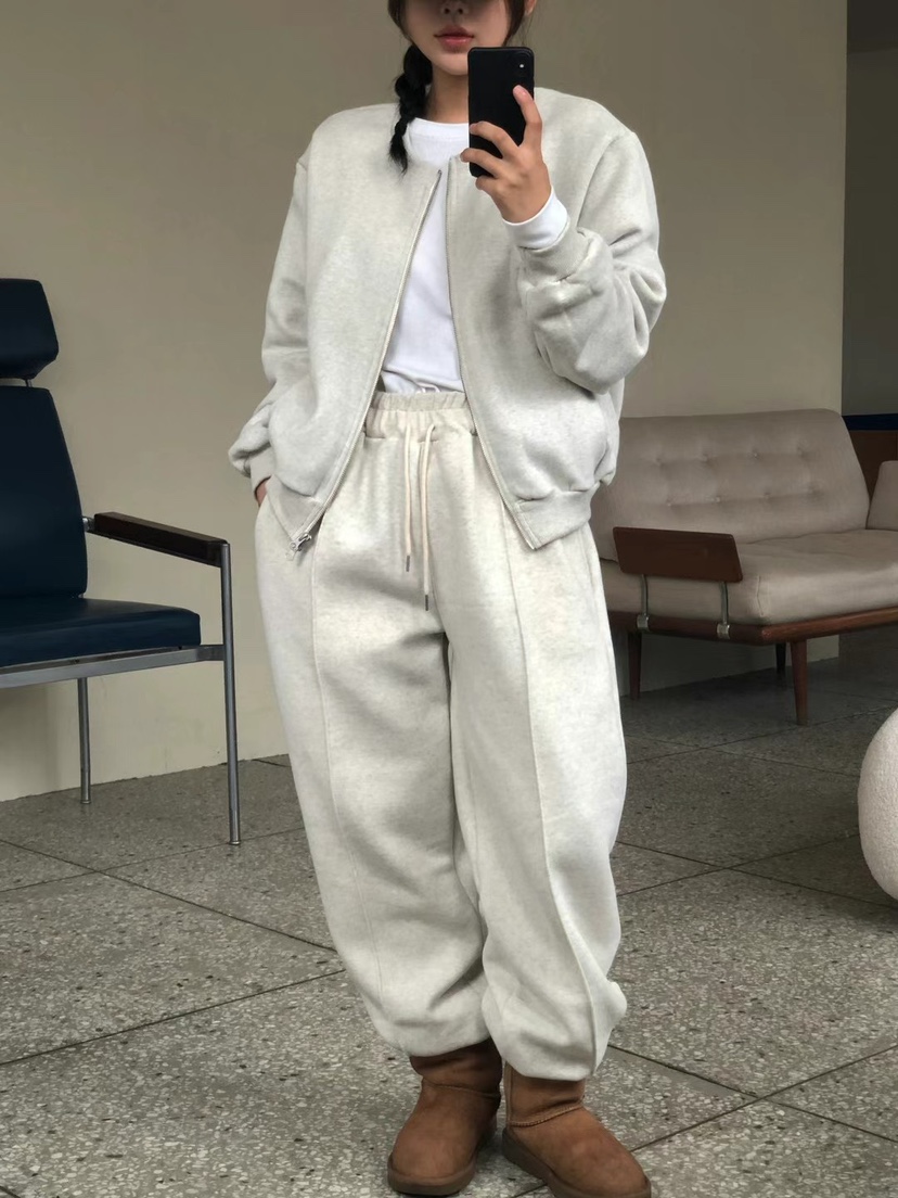 ONDO-P東大門㊣實拍女士新品推薦真品時尚25秋冬休閑褲羊皮ONDO-P休閑褲