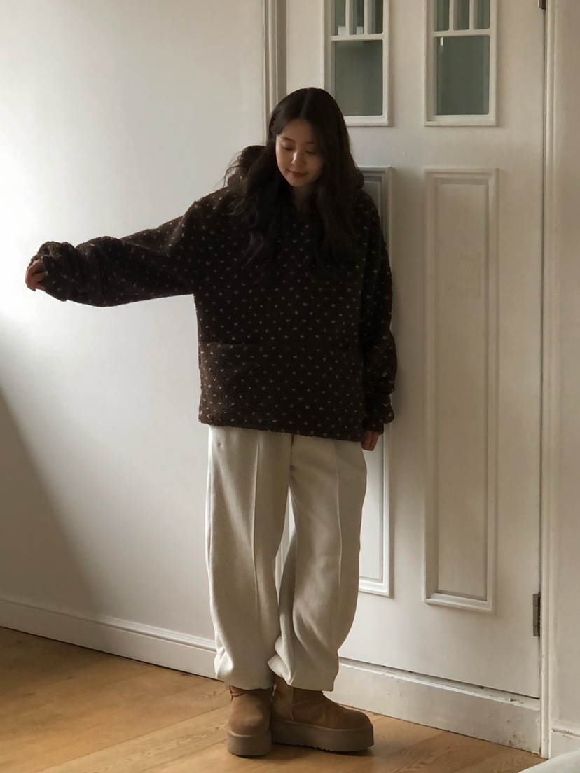 ONDO-P東大門㊣實拍女士新品推薦真品時尚25秋冬休閑褲羊皮ONDO-P休閑褲
