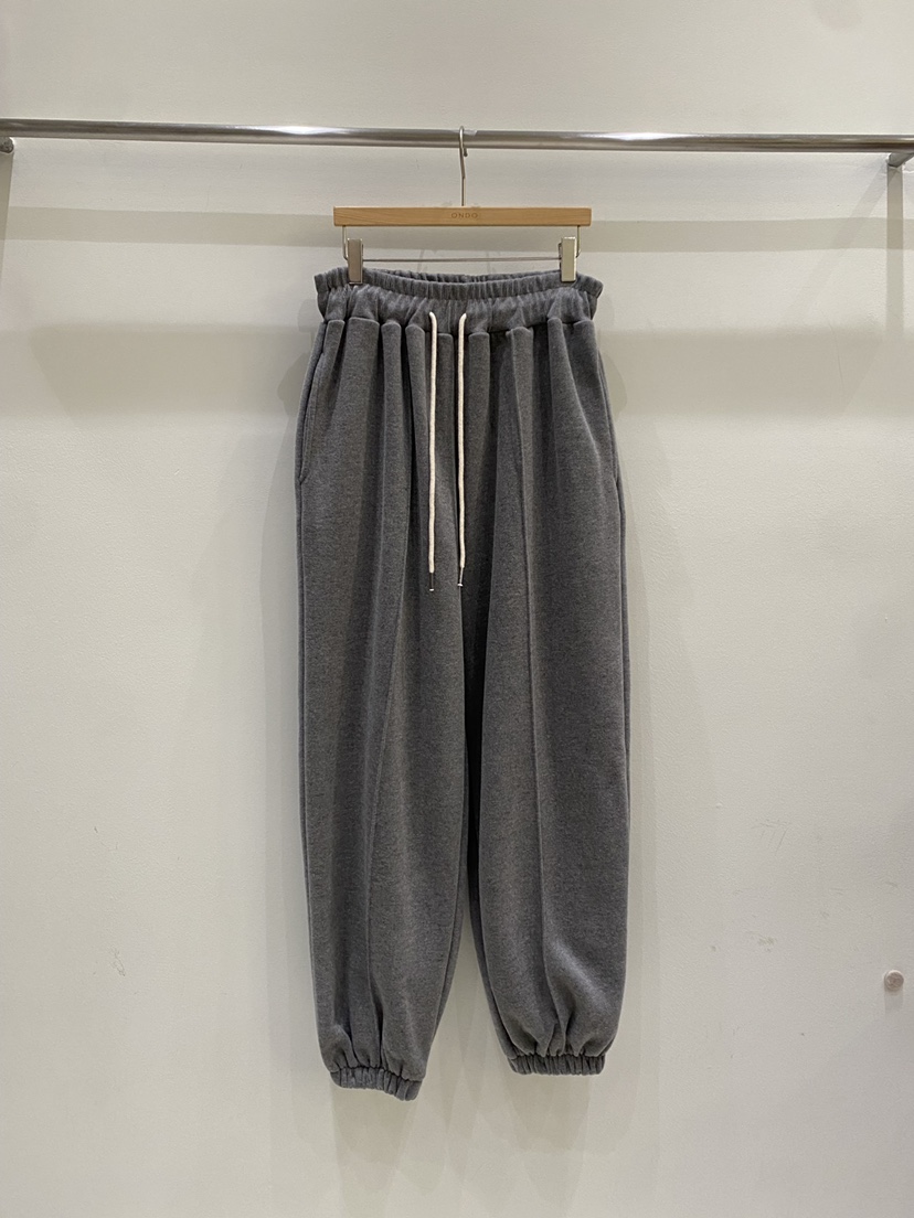 ONDO-P東大門㊣實拍女士新品推薦真品時尚25秋冬休閑褲羊皮ONDO-P休閑褲圖色10
